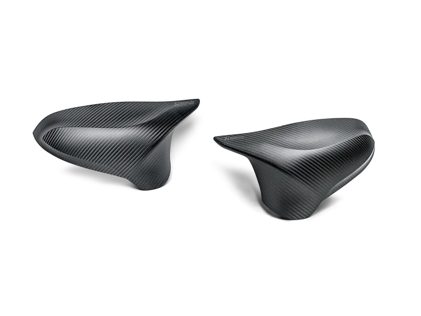 Akrapovic Carbon Fiber Mirror Cap Set For F80 BMW M3 - Matte