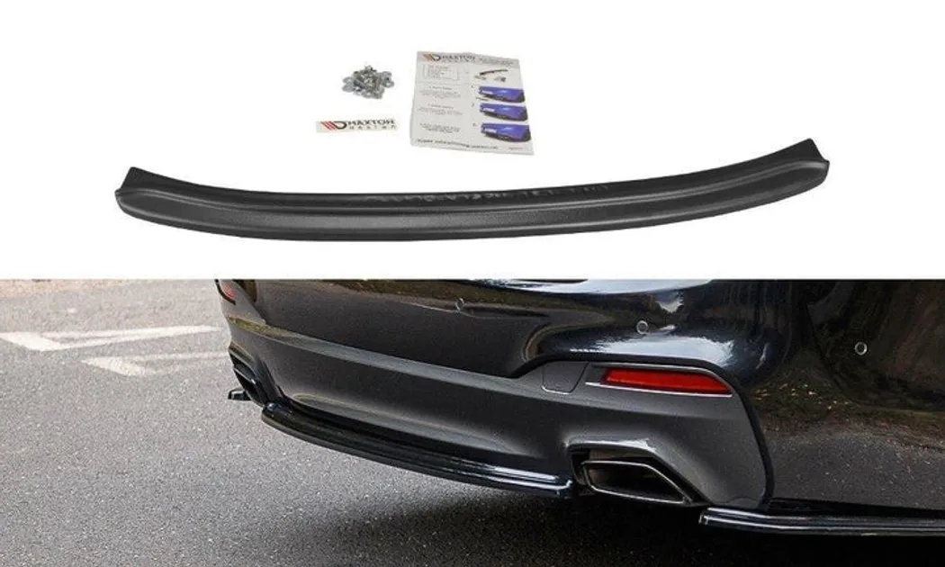 Maxton Design Central Rear Splitter For G30/G31 BMW 5 Series M-Pack