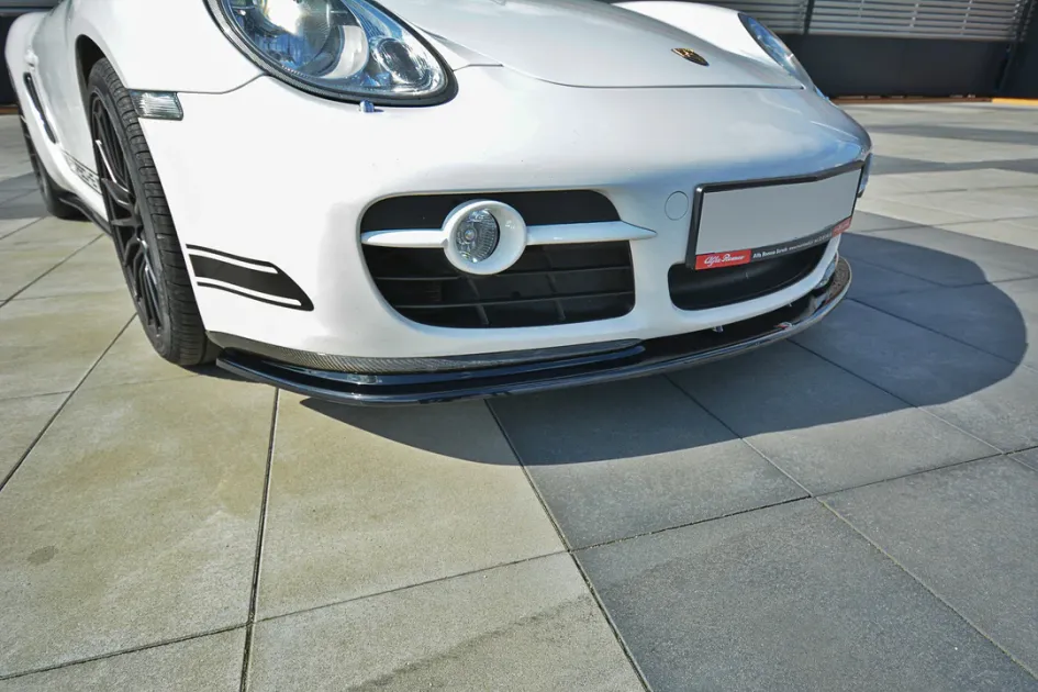 Maxton Design Front Splitter For 987C Porsche Cayman S (V2)