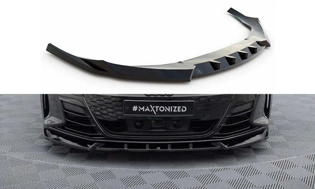 Maxton Design Front Splitter For MK1 Audi e-Tron GT / RS GT – V1