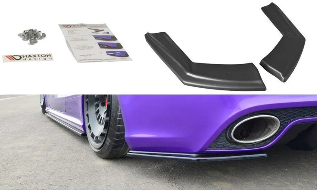 Maxton Design Rear Side Splitters For B8/B8.5 Audi RS5