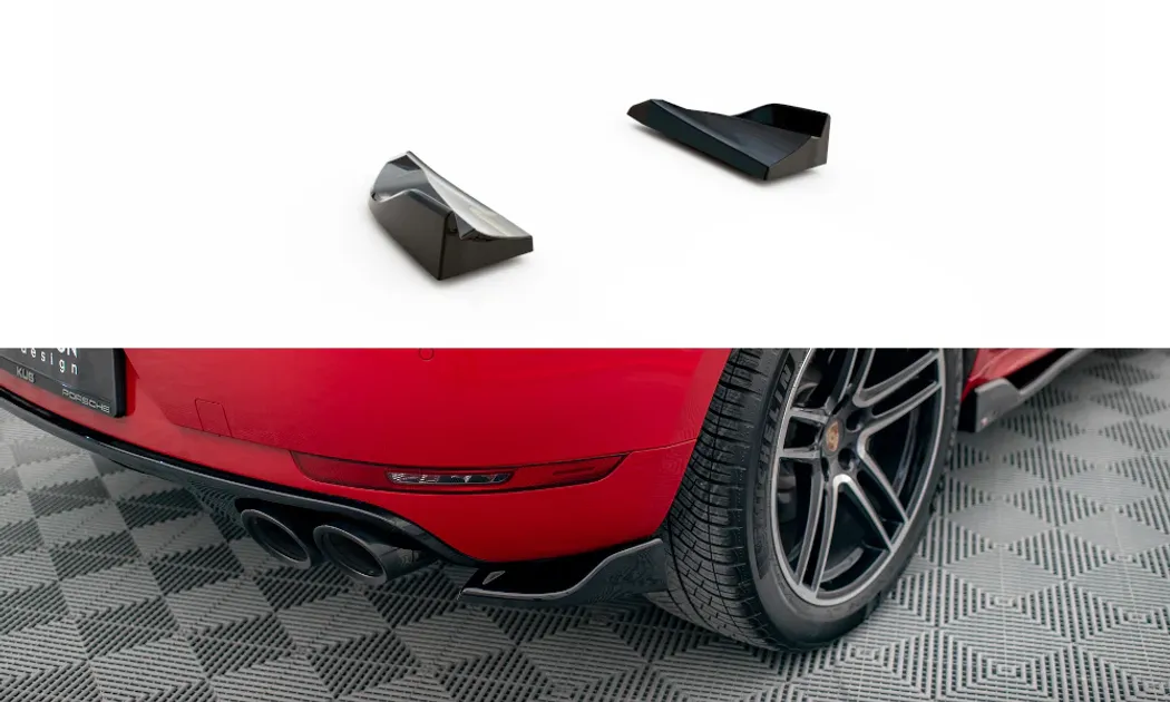 Maxton Design Rear Side Splitters For MK1 Porsche Macan GTS / Sport Design Facelift