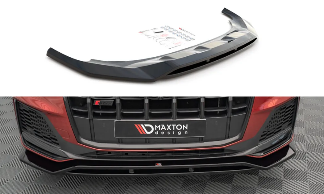 Maxton Design Front Splitter For MK2 (4M) Audi SQ7 / Q7 S-Line Facelift