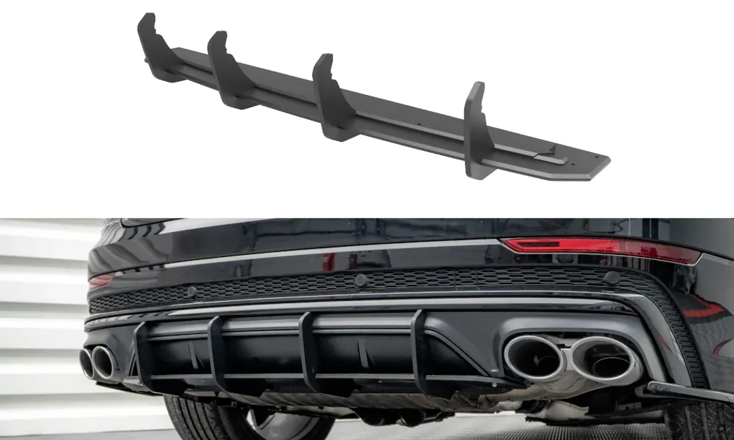 Maxton Design Street Pro Rear Diffuser For MK1 Audi SQ8