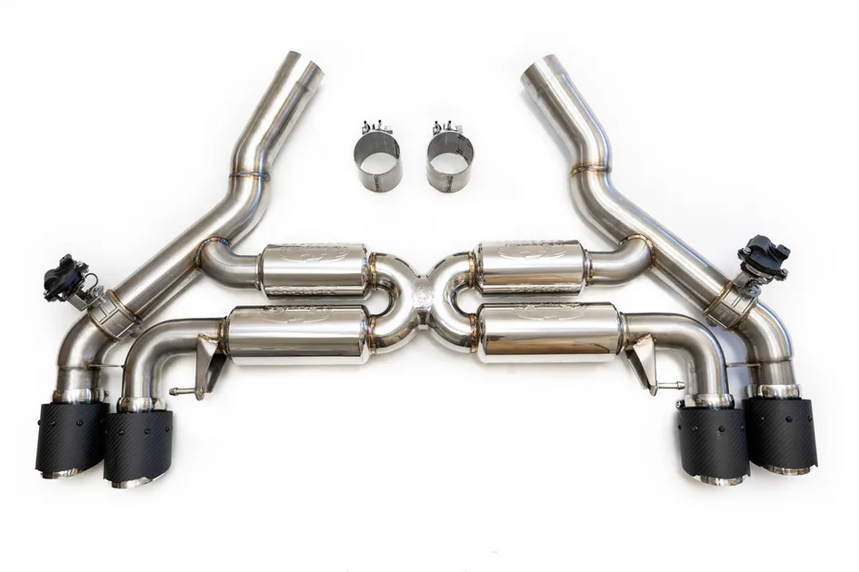 Fabspeed Valvetronic Exhaust System For F90 BMW M5 - Quad Style Tips