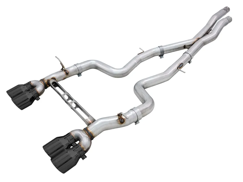 AWE Track Catback Exhaust for BMW F8X M3/M4 - Diamond Black