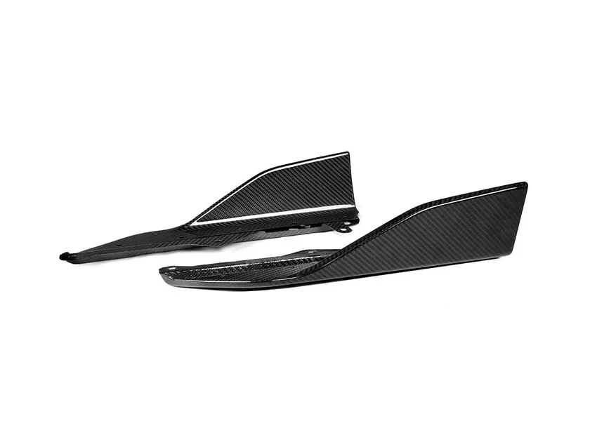 AutoTecknic Carbon Fiber Side Skirt Winglets For G42 BMW 2 Series