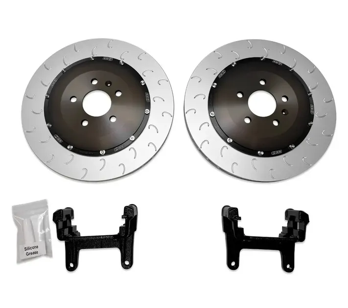 034 2-Piece Floating Rear Rotor 370mm Upgrade for B9/B9.5 Audi RS4/RS5