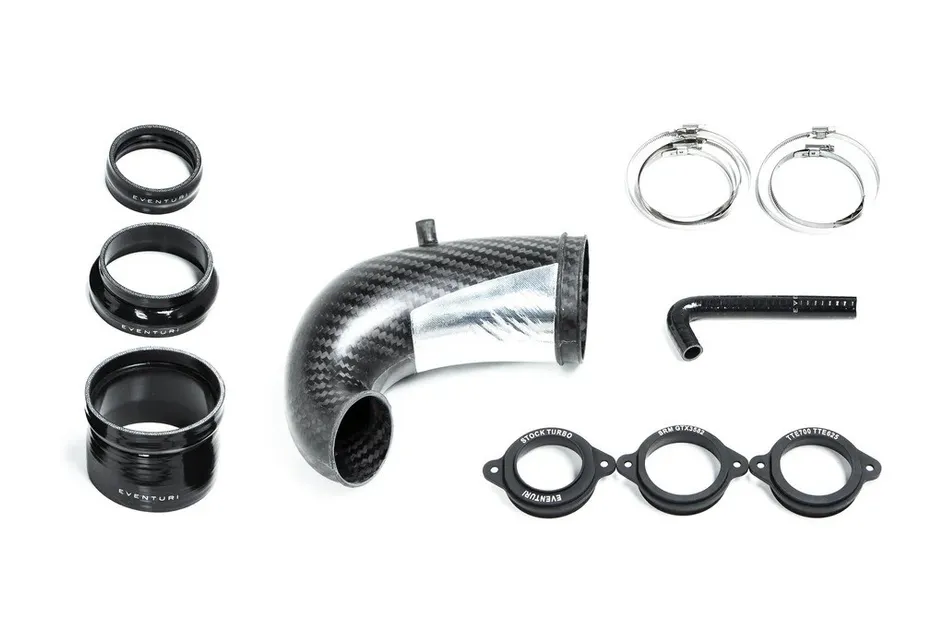 Eventuri Carbon Turbo Inlet For 8V Audi RS3 / 8S TTRS - LHD