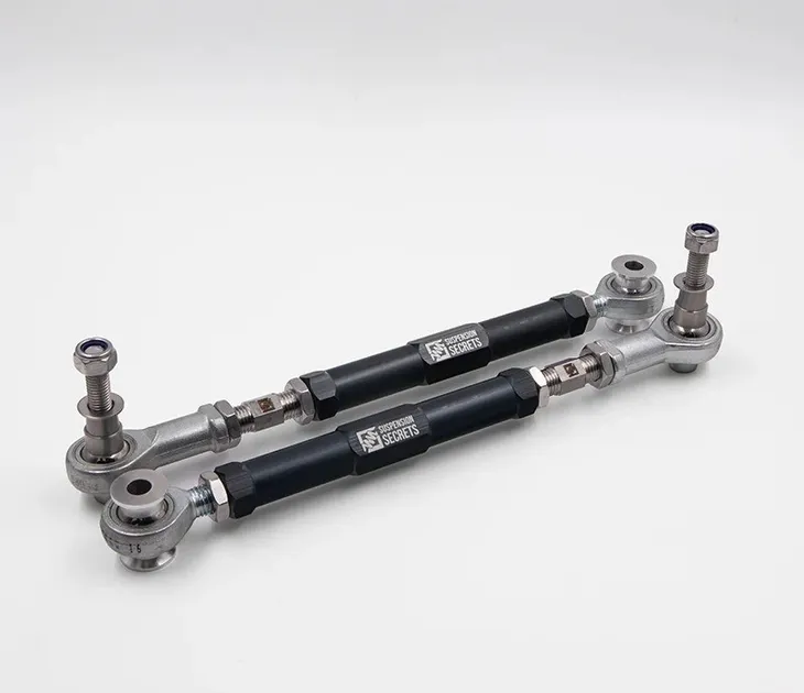 Suspension Secrets Adjustable Rear Toe Arms / Links For Porsche 981/ 718 Cayman GT4