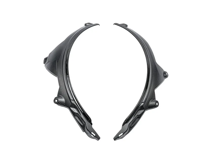 AutoTecknic Carbon Fiber Rear Wheel Arch Extension Set For F93 BMW M8