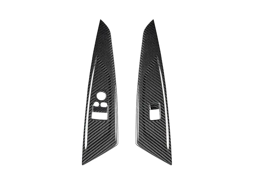 AutoTecknic Dry Carbon Window Switch Panel Trim Set For G82 BMW M4