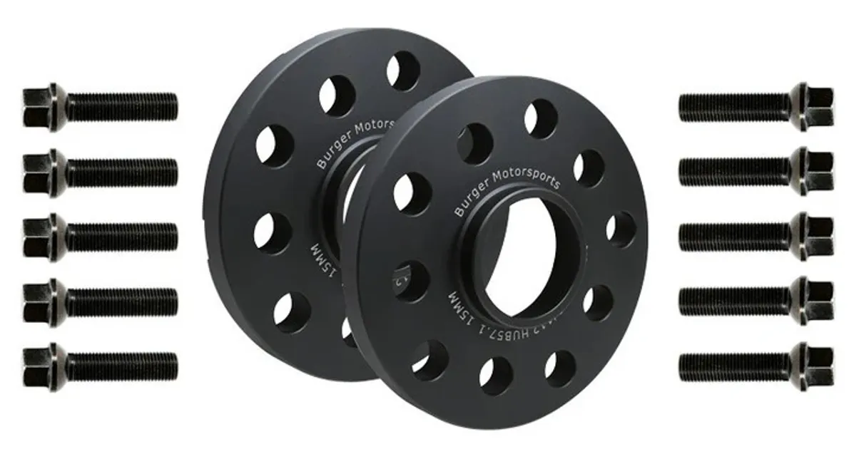 BMS Wheel Spacers & Bolts Kit For VW/Audi (57.1 / 5x100/112)