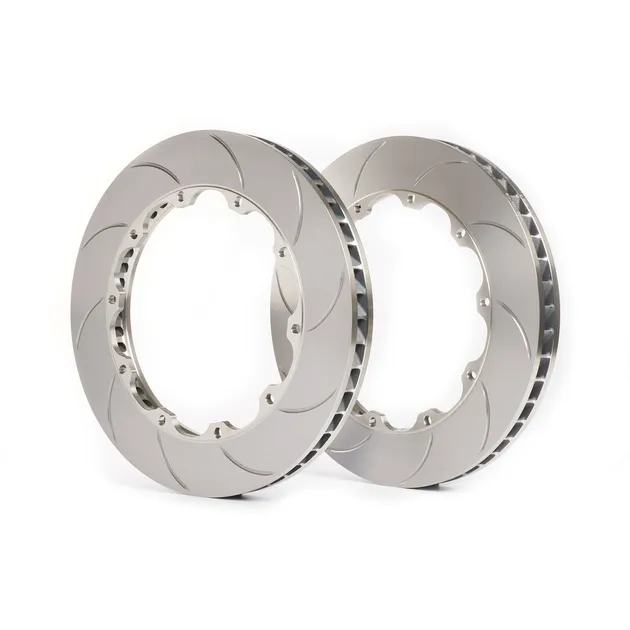 GiroDisc Slotted Rear Rings For G8X BMW M3/M4 w/Carbon Ceramic Brakes