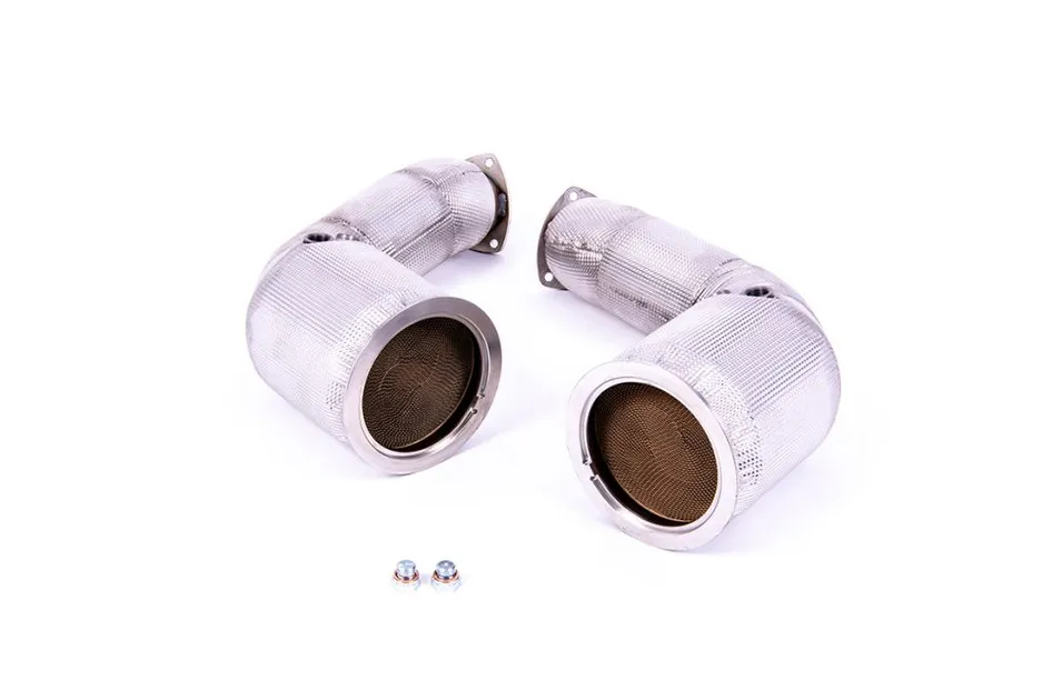 Milltek Large Bore Downpipe & Hi-Flow Sports Cat For Audi RSQ8 4.0T