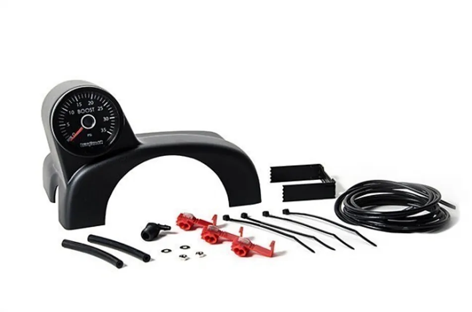 NewSouth Turbo Diesel Pod Boost Gauge Kit White Gauge For MKVI NSP