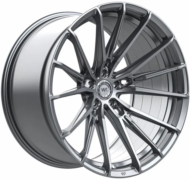 Wheel Force CF.4-FFR FlowForged Wheel (5X120 / 72.56) - Gloss Steel