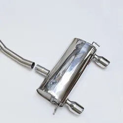 Milltek Sport Quattro Cat back - Resonated For Audi TT MK1 180/225