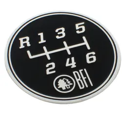 qooページ BFI 6-Speed Gate Pattern Coin for Heavy Weight Shift Knobs