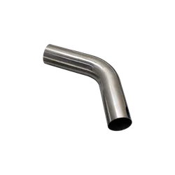 Custom 60° 2.25" Stainless Steel Exhaust Mandrel Bend – 57mm – Unbranded