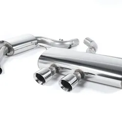 Milltek Resonated Catback Exhaust R32 Style For VW GTI MK5