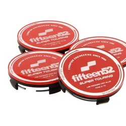 JAL ウィングバッチ付CAP NAPA訓練所 Fifteen52 Super Touring Center Cap Set (Red/Chrome) - FFT52-ST-CAP