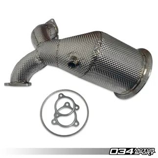 034 Stainless Steel Racing Catalyst Downpipe For Audi B9 S4/S5