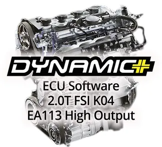 034 Dynamic+ Stage 2+ ECU Performance Engine Tune For VW/Audi 2.0T FSI (K04)