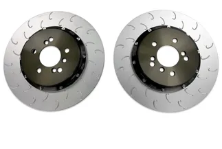 034 2-Piece 370mm Rear Brake Rotor Upgrade For BMW F8X M2/M3/M4
