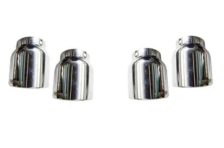Corsa Exhaust Tips- Polished For Audi S4/S5