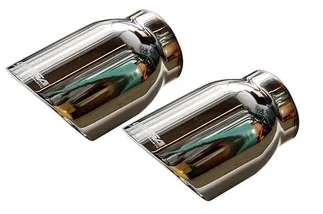 Corsa Exhaust Tips - Polished For VWMK6 GTI