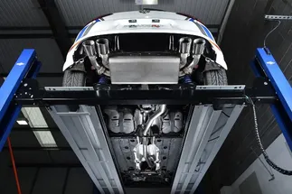 Milltek Non-Resonated Catback Exhaust (Black Tips) For VW MK7 Golf R