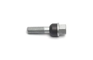 H&R Black Wheel Bolt For Porsche, 14X1.5, 63mm Length