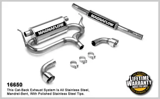 Magnaflow Cat Back Exhaust For VW MKIV R32