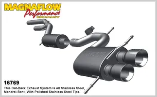 Magnaflow Cat Back For Audi S4 Wagon