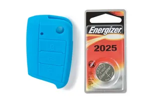 USP MK7 Silicone Key Fob Jelly w/ Battery (Blue) - 2025