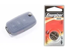 USP Silicone Key Fob Jelly w/ Battery (Clear) - 2032