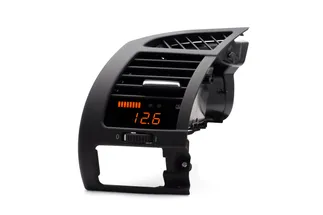 P3 Integrated Vent Digital Multi-Gauge For E85 Z Series Silver (Pre-Installed Vent) (
