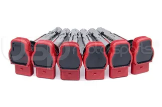 OEM Audi Ignition Coils Set of 6 "Red" For 2.7T
