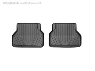 WeatherTech Rear FloorLiner (Black) For BMW 5-Series (441642)