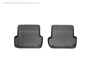 WeatherTech Rear FloorLiner (Black) For Audi (441942)