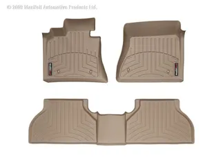 WeatherTech Rear FloorLiner (Tan) For BMW 5-Series (453072)