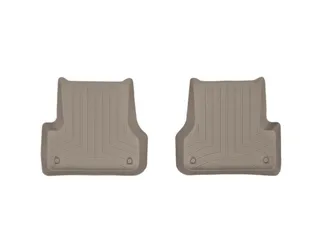 WeatherTech Rear FloorLiner (Tan) For Audi A6 (453742)