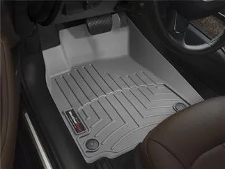 WeatherTech Front FloorLiner (Grey) For Audi A8 - 464201