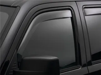 WeatherTech Front Side Window Deflector (Light Smoke) For BMW X3 - 70568