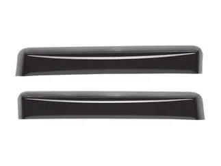 WeatherTech Rear Side Window Deflector (Dark Smoke) For BMW 3-Series (81405)