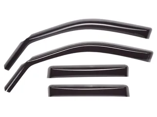 WeatherTech Front and Rear Side Deflectors (Dark Smoke) For Audi A4/S4/RS4 Sedan