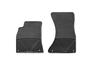 WeatherTech Front Rubber Mats (Black) For Audi A4/A5