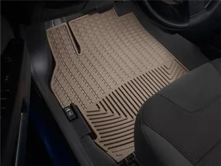 WeatherTech Front Rubber Mats (Tan) For BMW 5-Series (F10)