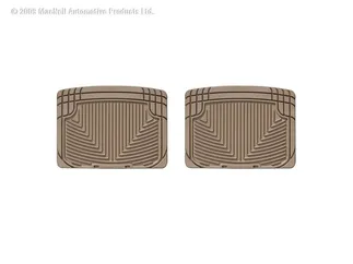 WeatherTech Rear Rubber Mats (Tan) For Mercedes-Benz 300CE (W20TN)